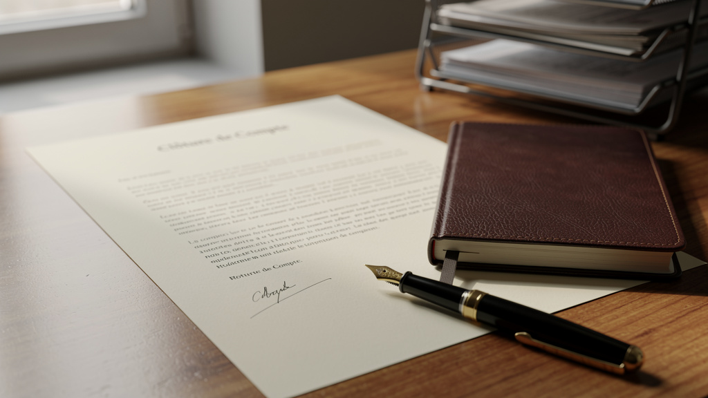 Lettre cloture de compte : les délais à connaître en 2026